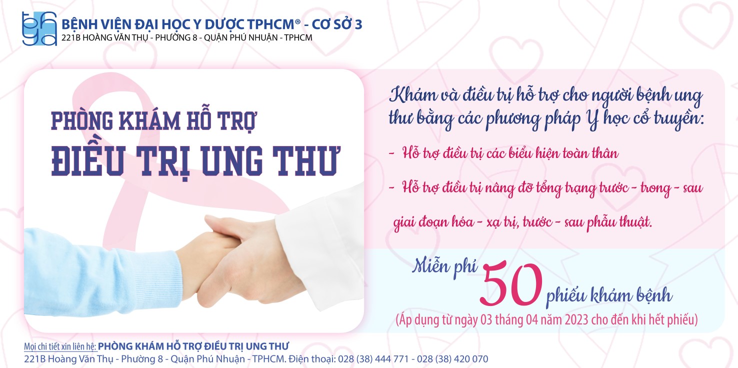 Hỗ trợ điều trị ung thư bằng y học cổ truyền