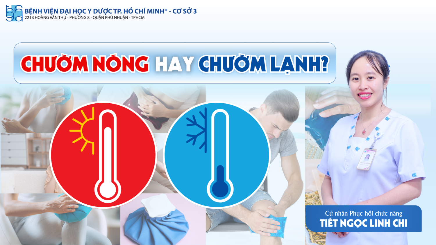 Chườm nóng hay chườm lạnh?