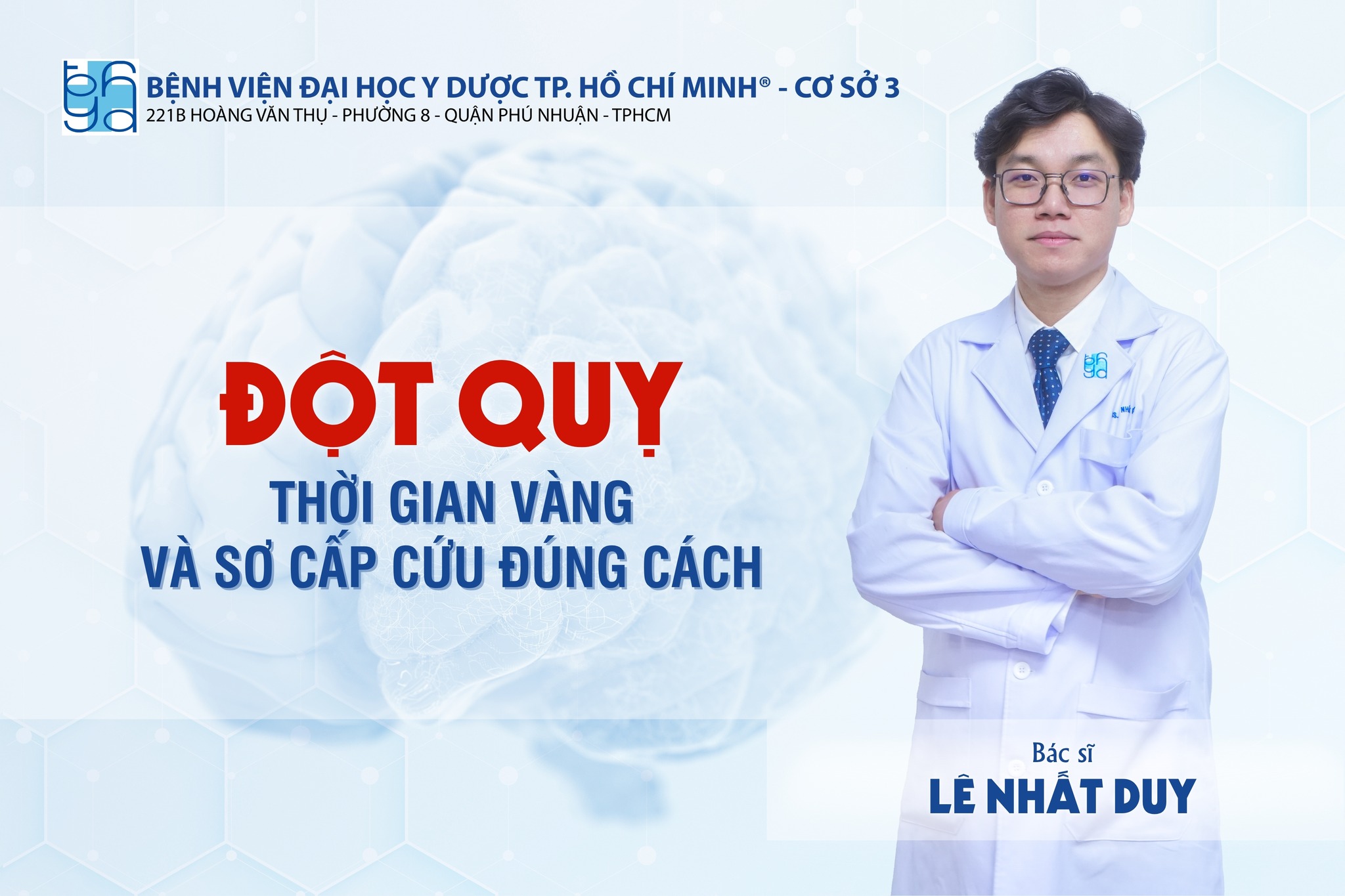 Đột quỵ – Thời gian vàng và sơ cấp cứu đúng cách