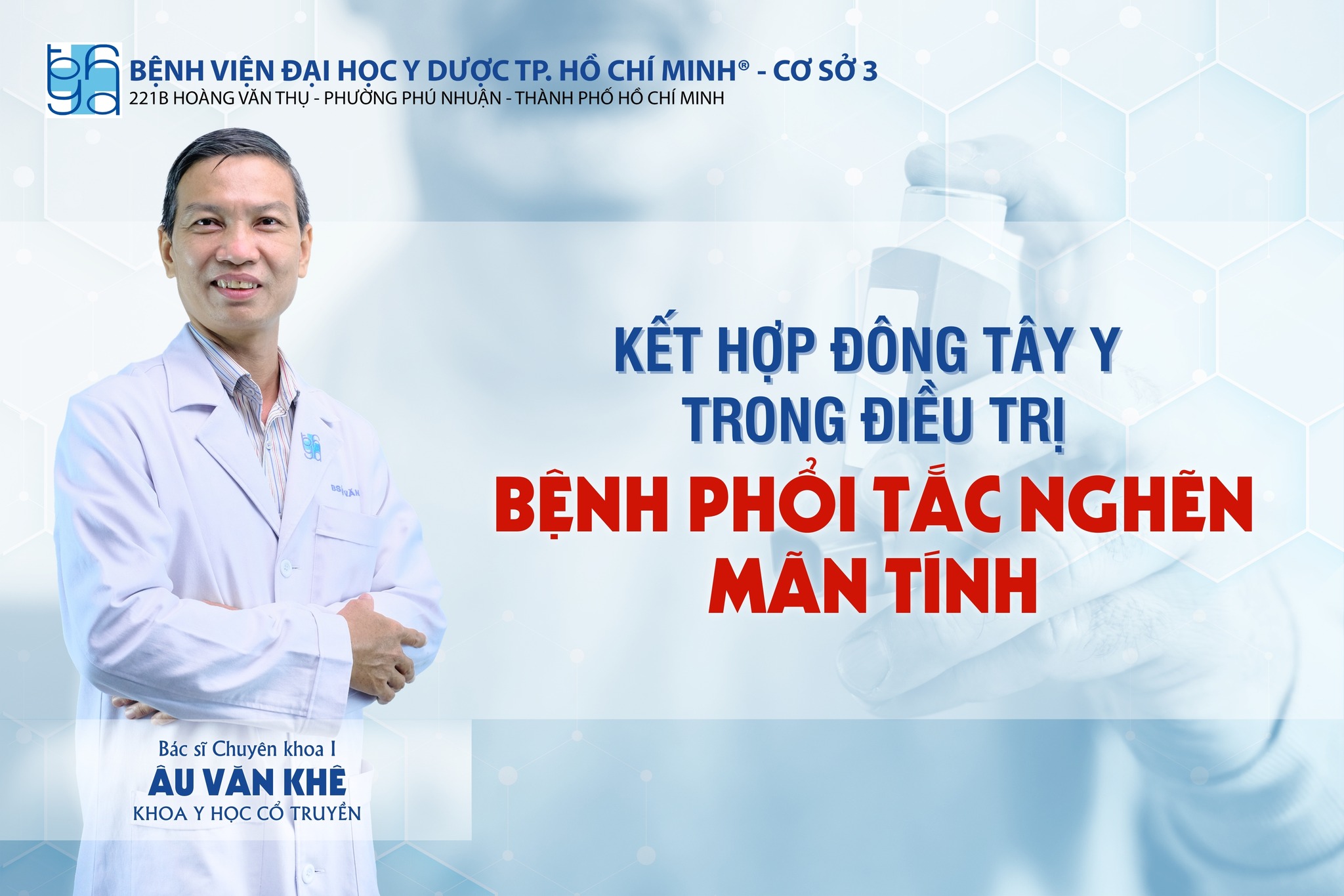 Bệnh phổi tắc nghẽn mạn tính (COPD) điều trị kết hợp đông – tây y