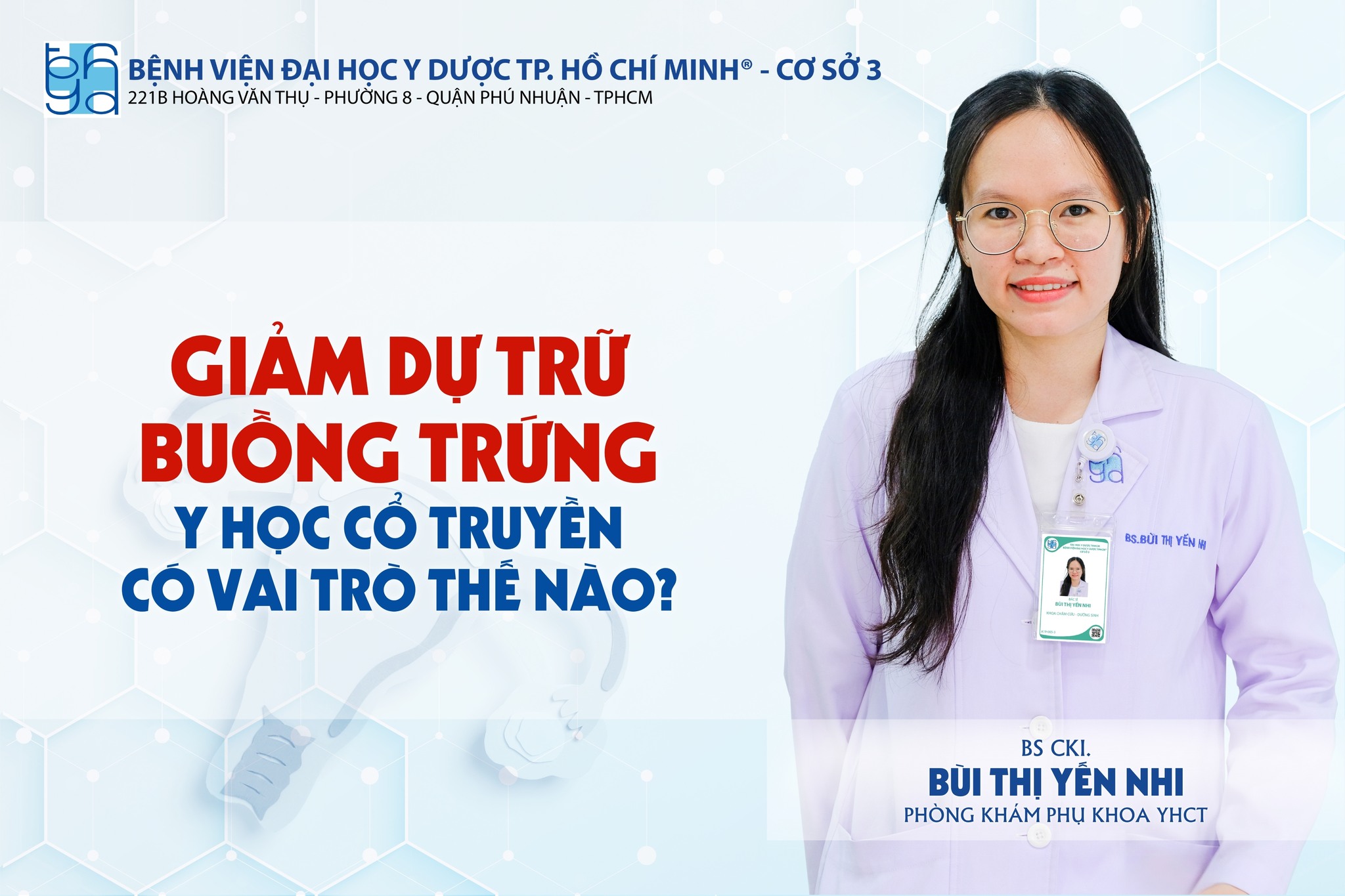 Giảm dự trữ buồng trứng ở người trẻ: Y học cổ truyền có vai trò như thế nào?