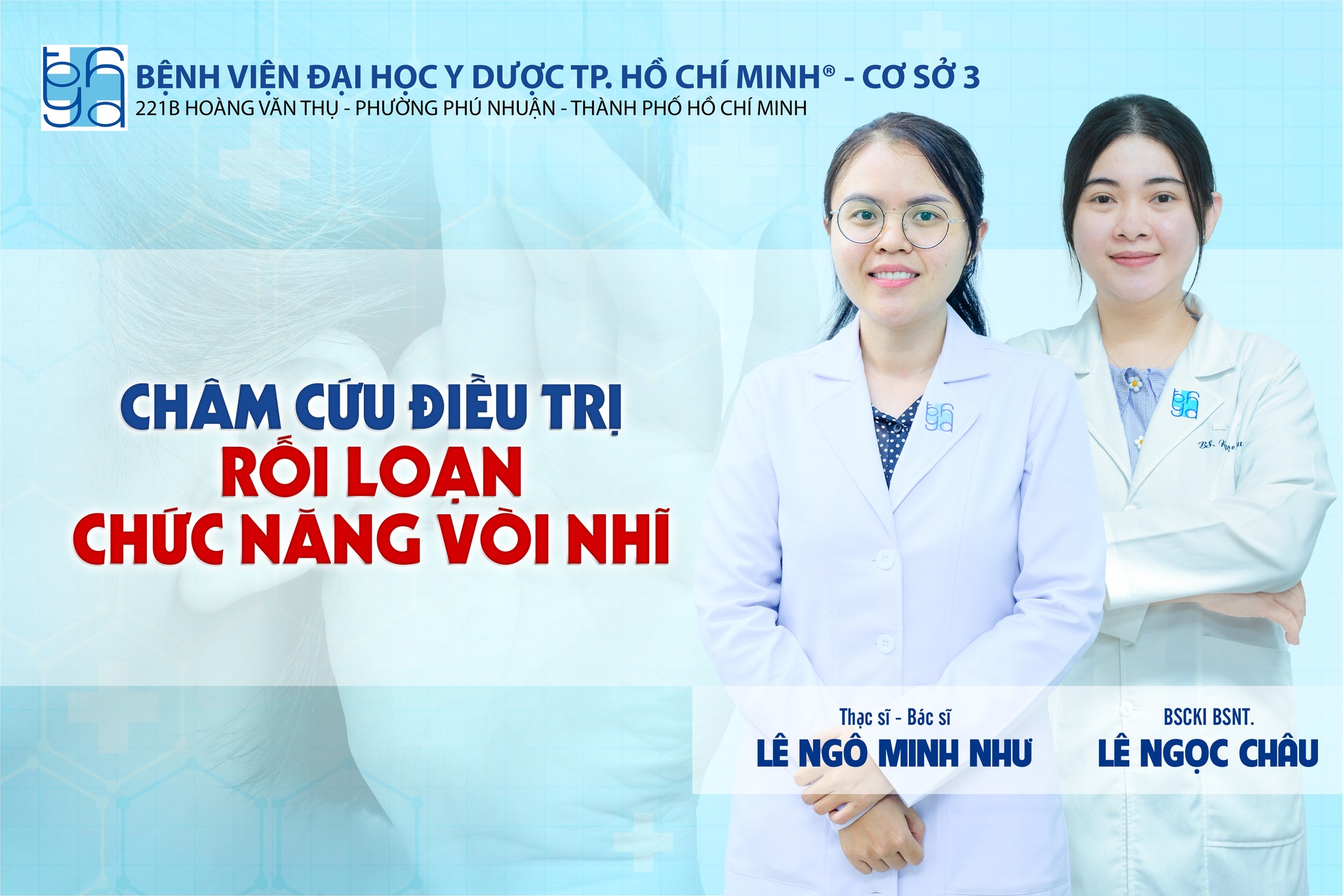 Kết hợp châm cứu điều trị triệu chứng của rối loạn chức năng vòi nhĩ