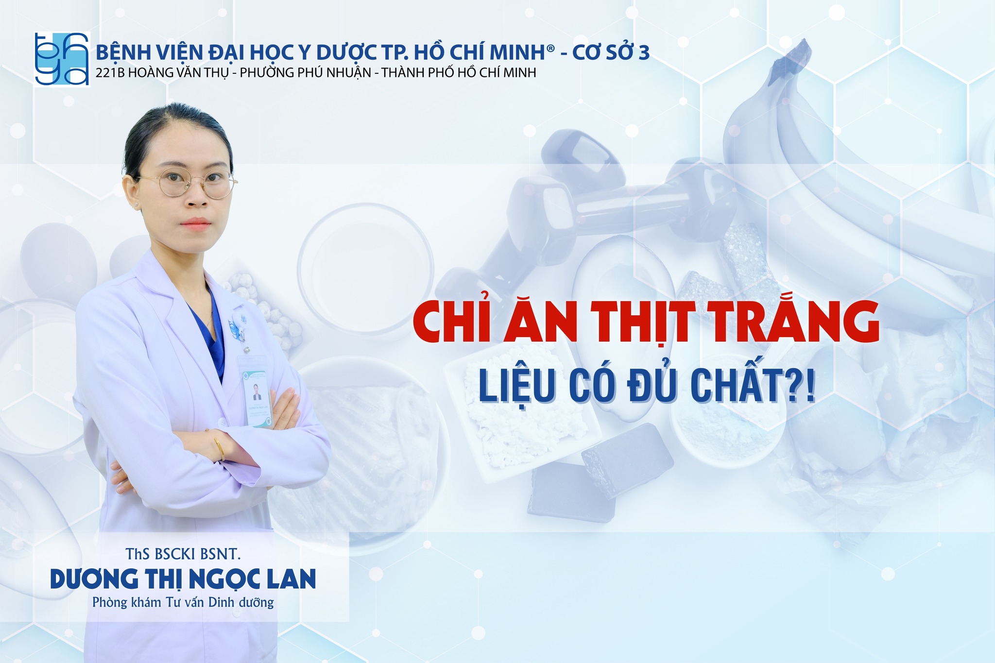 Chỉ ăn thịt trắng liệu có đủ chất?