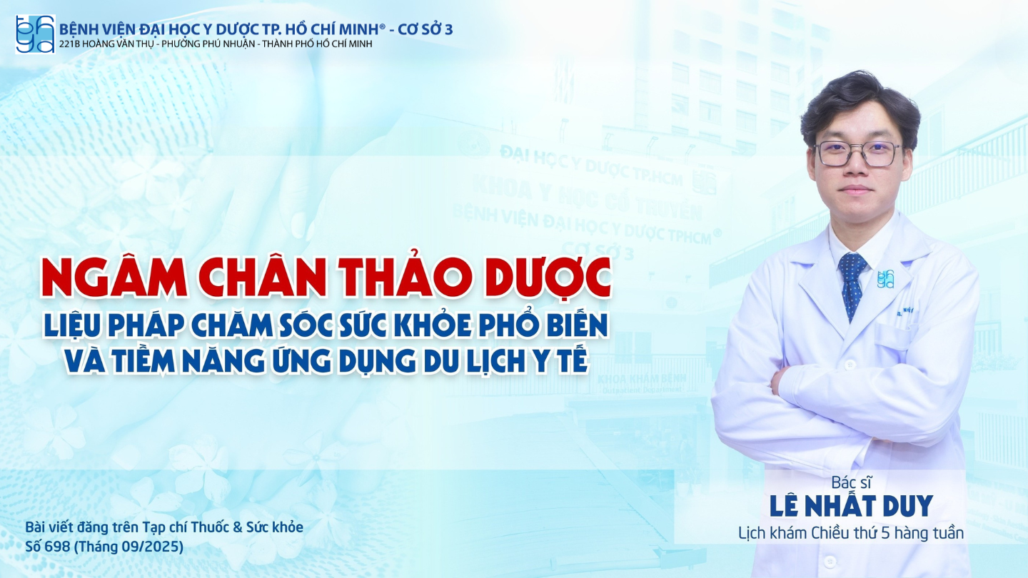 Ngâm chân thảo dược liệu pháp chăm sóc sức khỏe phổ biến