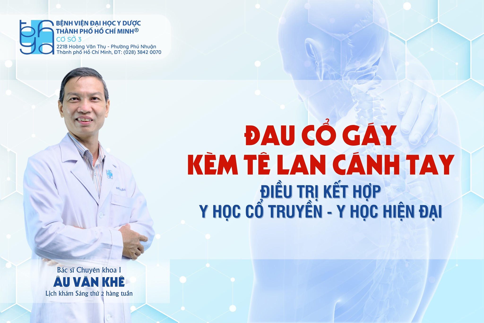 Đau cổ gáy, tê tay đến mất ngủ: Người bệnh được phối hợp điều trị hiệu quả bằng Đông – Tây y