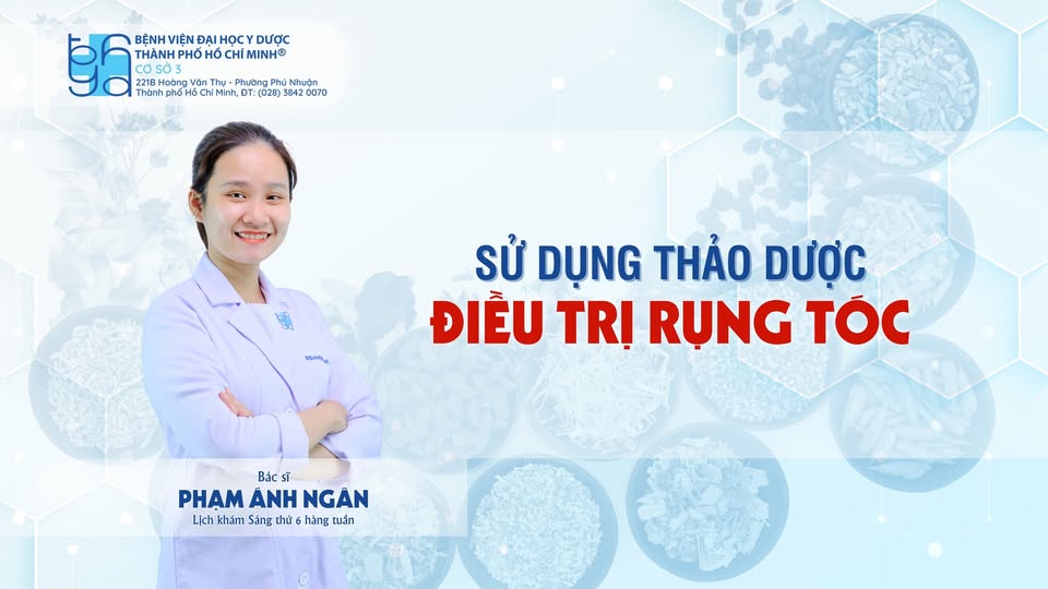 Sử dụng thảo dược trong điều trị rụng tóc