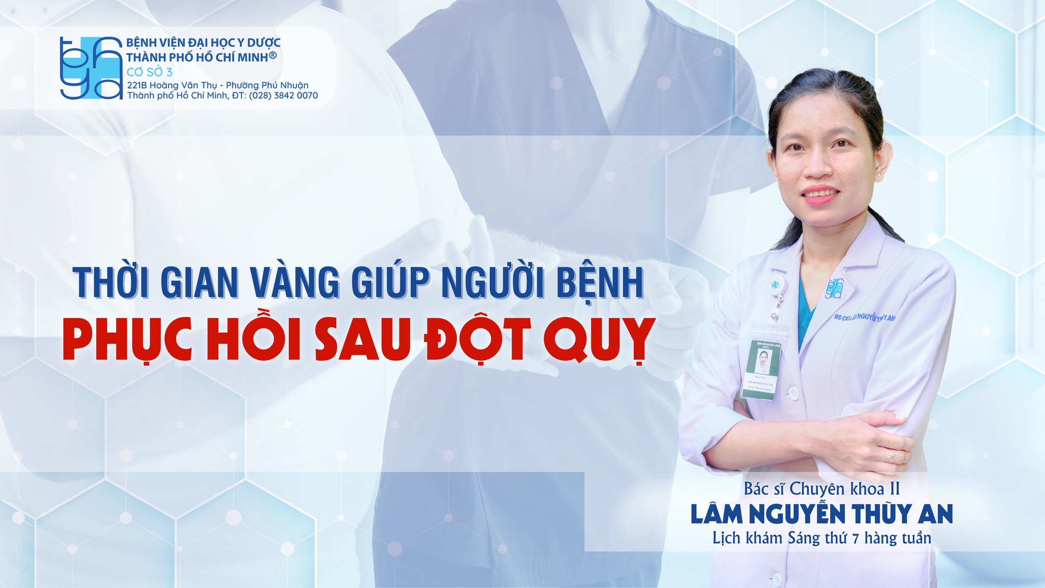 Thời gian vàng phục hồi chức năng sau tai biến mạch máu não