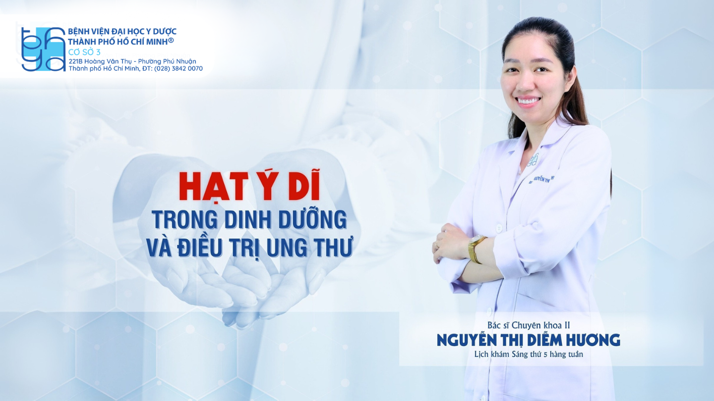 Ý dĩ trong dinh dưỡng và điều trị ung thư