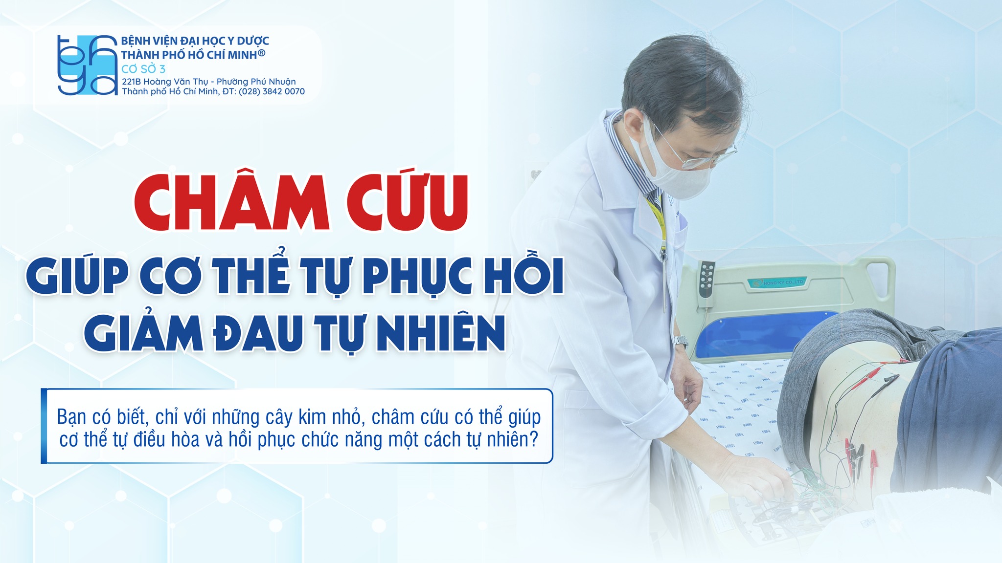 Châm cứu giúp cơ thể tự phục hồi giảm đau tự nhiên